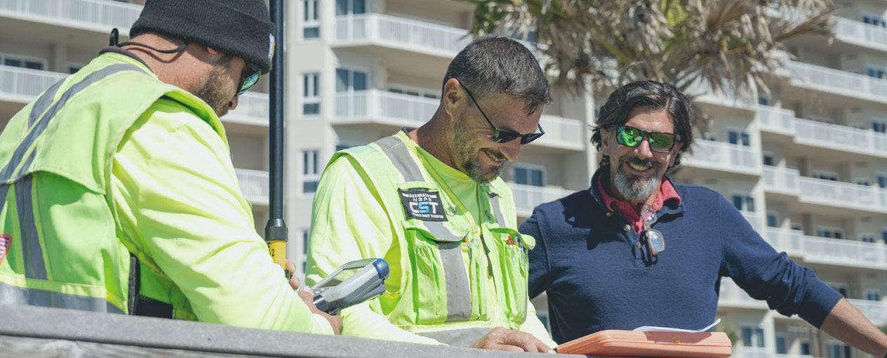 OWN employees working on job site.